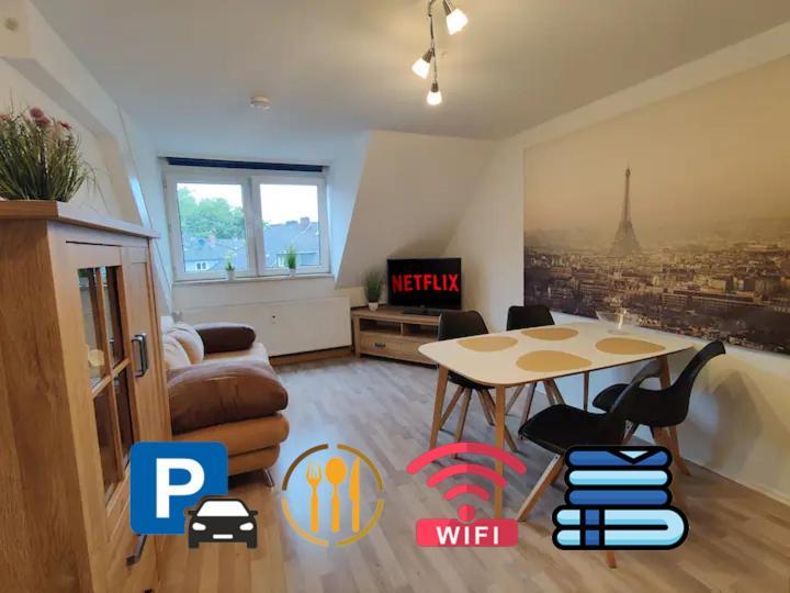 H-Lodges - Top City-Appartments In Essen Bagian luar foto